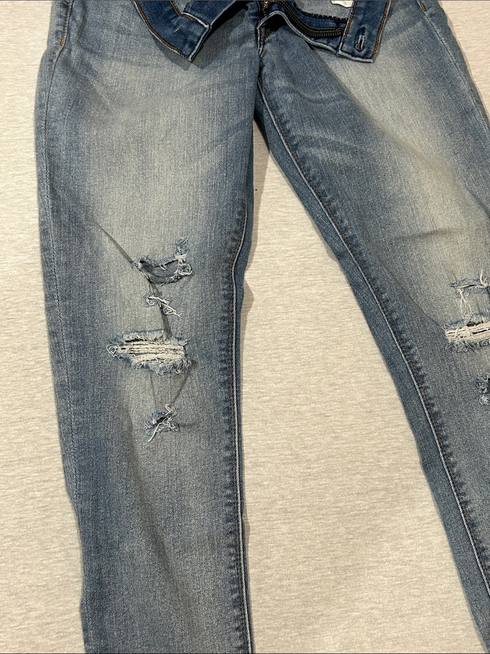 Hudson Distressed Women's Jeans - Light Blue Sz 29 - Picture 5 of 9